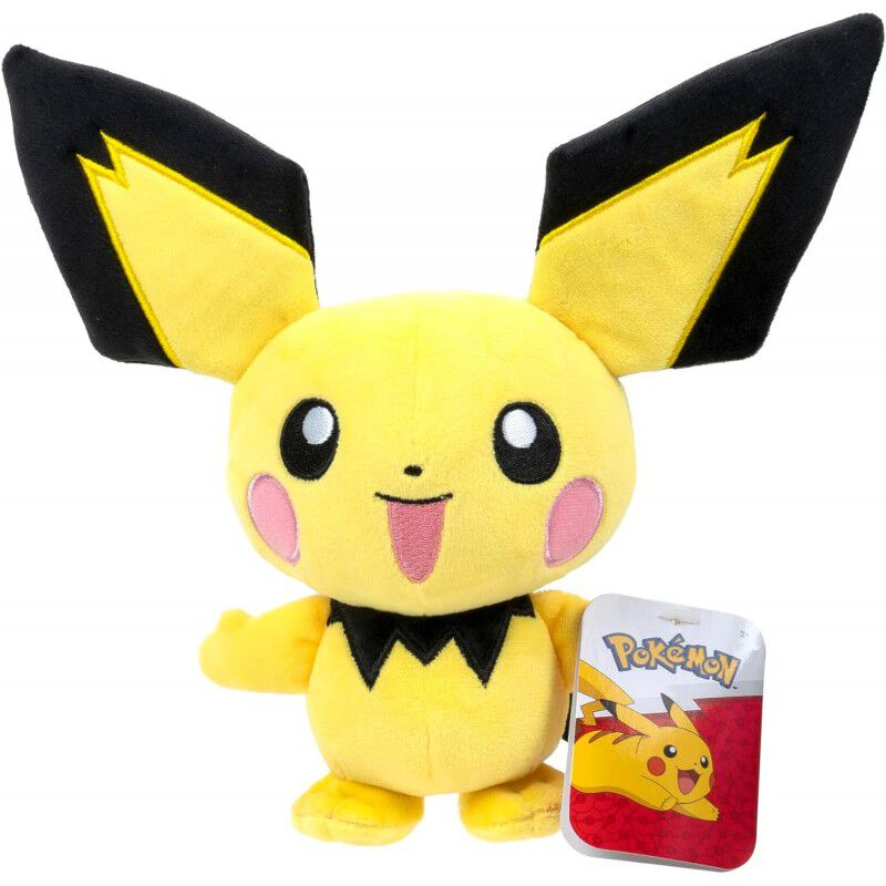 Peluche Pichu Pok&eacute;mon 20 cms image number null