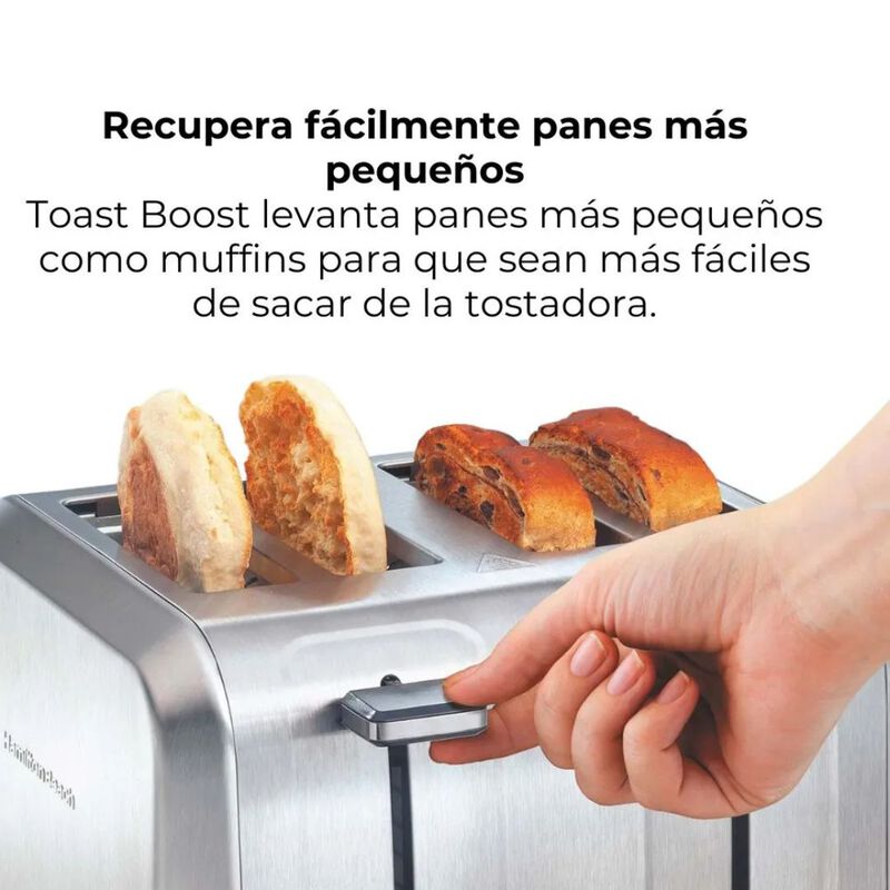 Tostadora De Pan 4 Rebanadas Hamilton Beach Toa... image number null