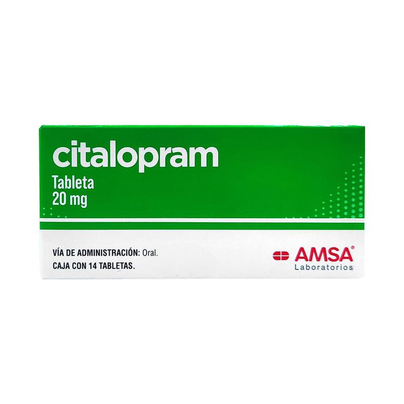 Citalopram 20 Mg 14 Tableta(s) image number null