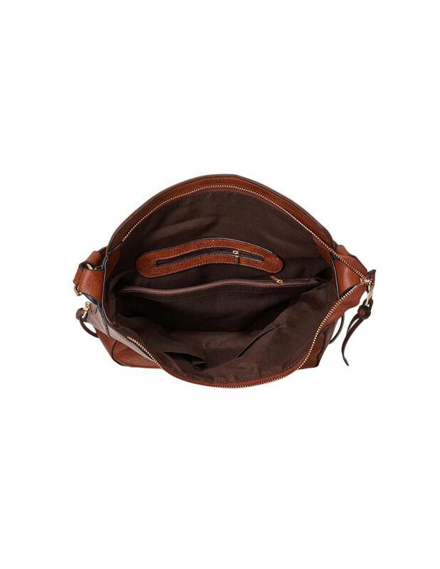 Bolsa Tote Pink Brule De Cuero Para Mujer image number null