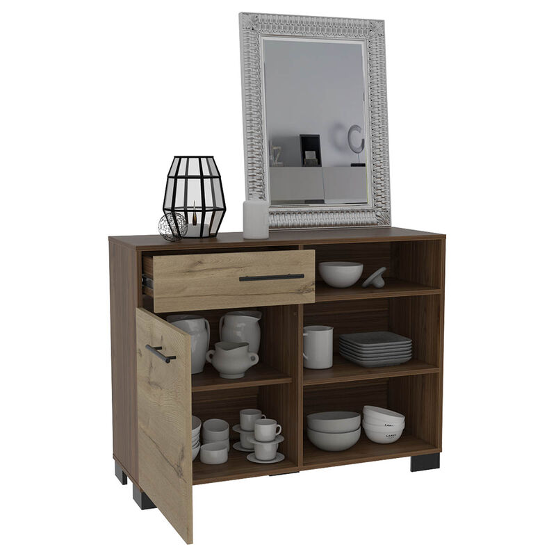 Mesa Auxiliar Marsella Casta&ntilde;o Virtual Muebles image number null