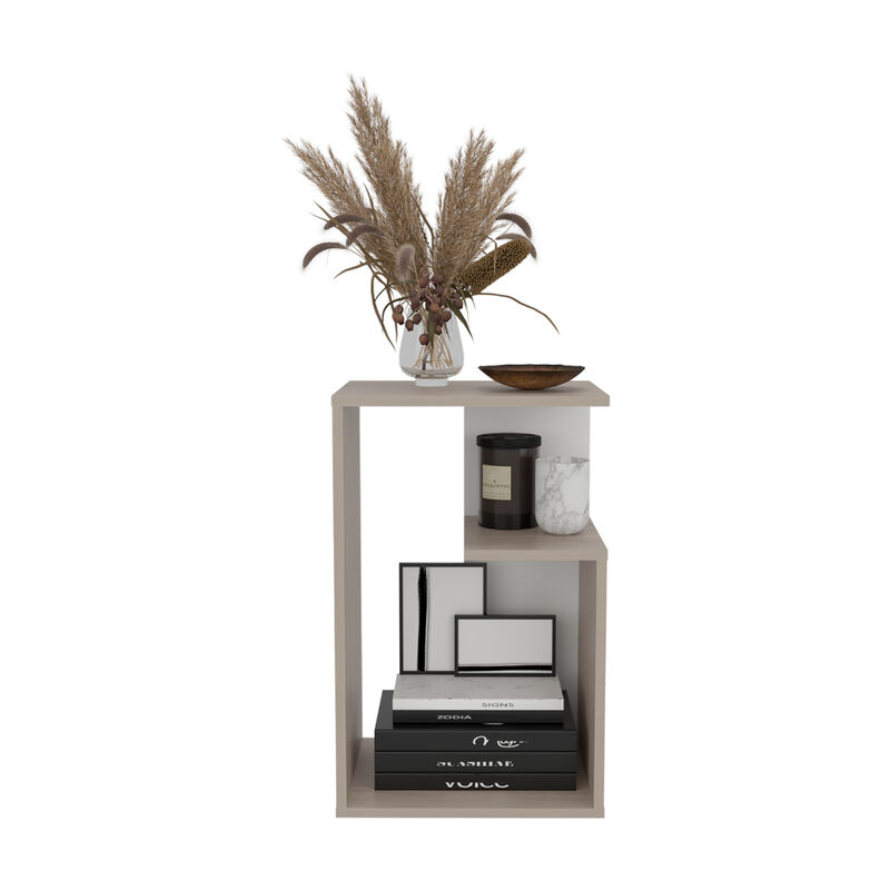 Mesa Evert Nacar y Blanco Virtual Muebles image number null