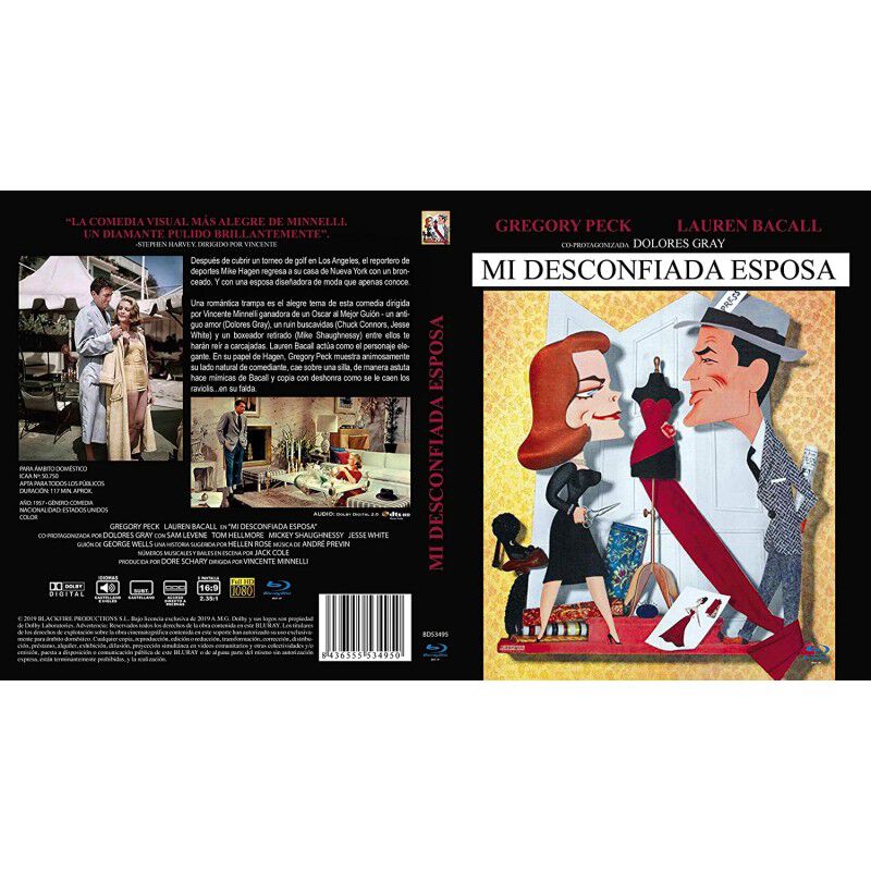 Mi Desconfiada Esposa Bdr 1957 Designing Woman ... image number null