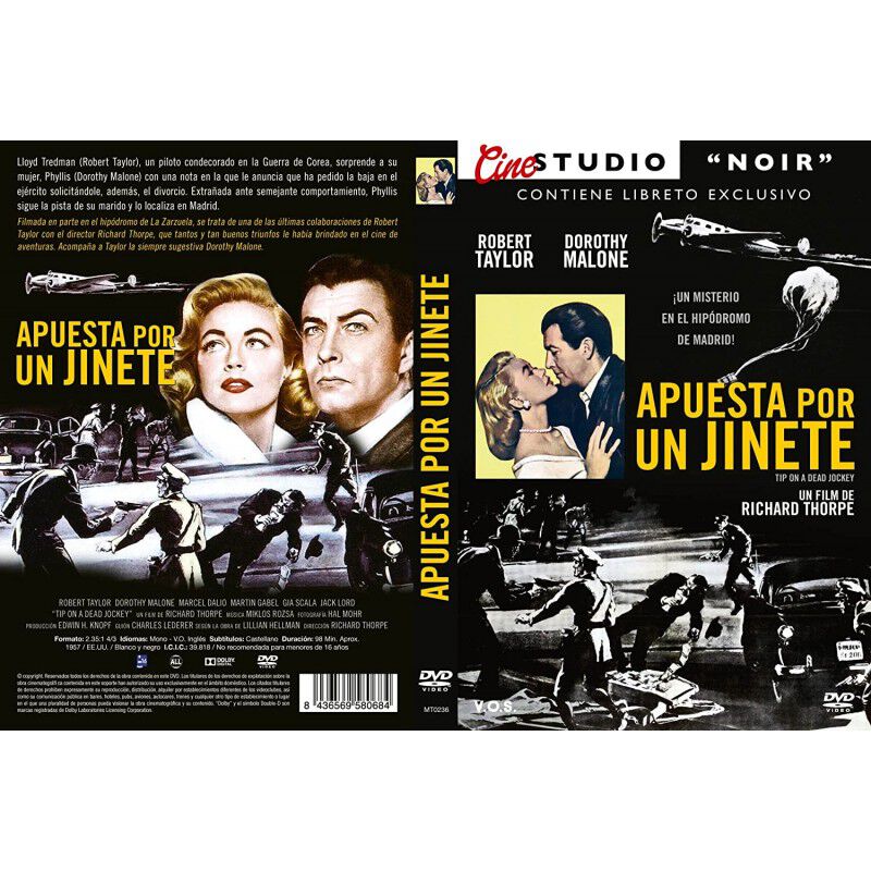 Apuesta Por Un Jinete [dvd] (1957) Tip On A Dea... image number null