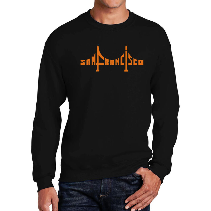 Sudadera De Cuello Redondo Word Art Para Hombre... image number null