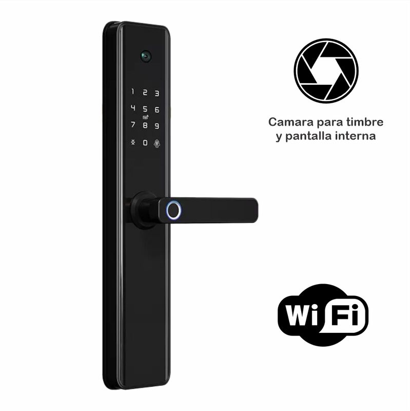 Cerradura Electrónica Wi-Fi chapa Inteligente M... image number null