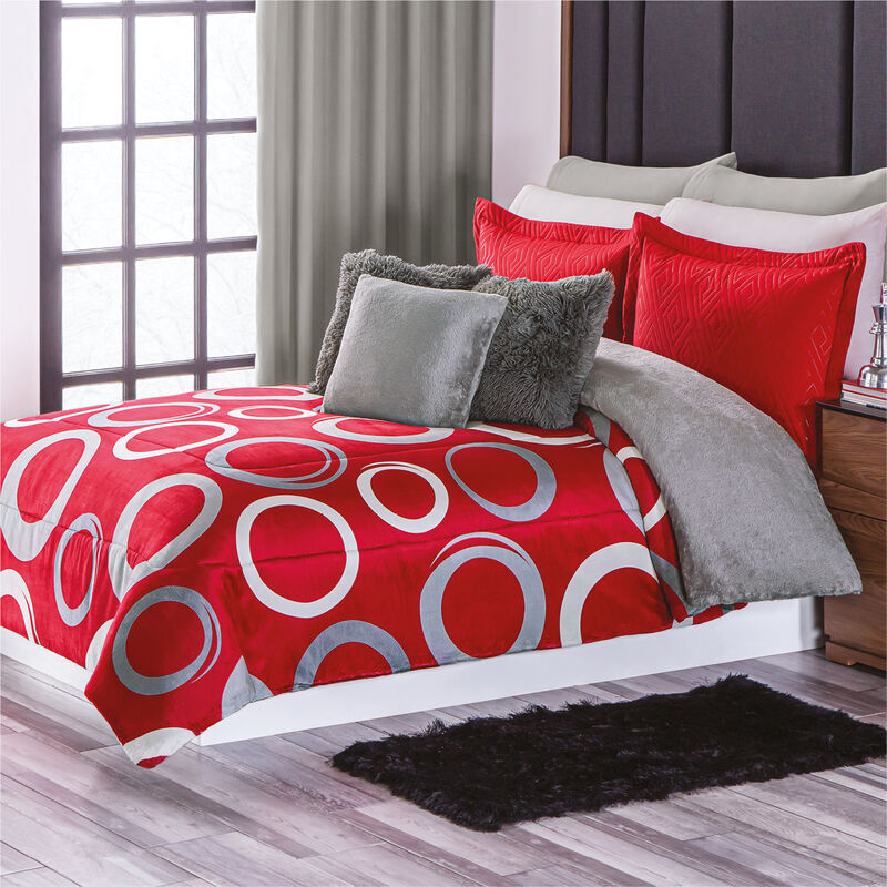 COBERTOR OZZY UNIVERSO V2 GRIS KS/XL-QS image number null