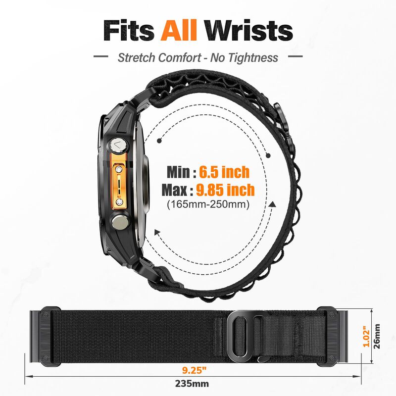 Correa De Reloj Notocity 26mm Para Garmin Fenix... image number null