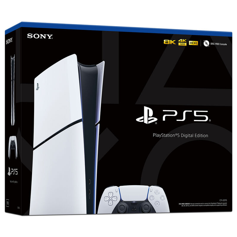 Consola PlayStation 5 Slim Edición Digital, SSD... image number null