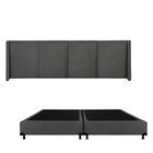 Cabecera King Size Dicasa Milan Con Box Gris