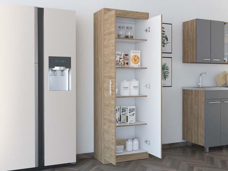 Alacena Barlovento Miel Virtual Muebles image number null