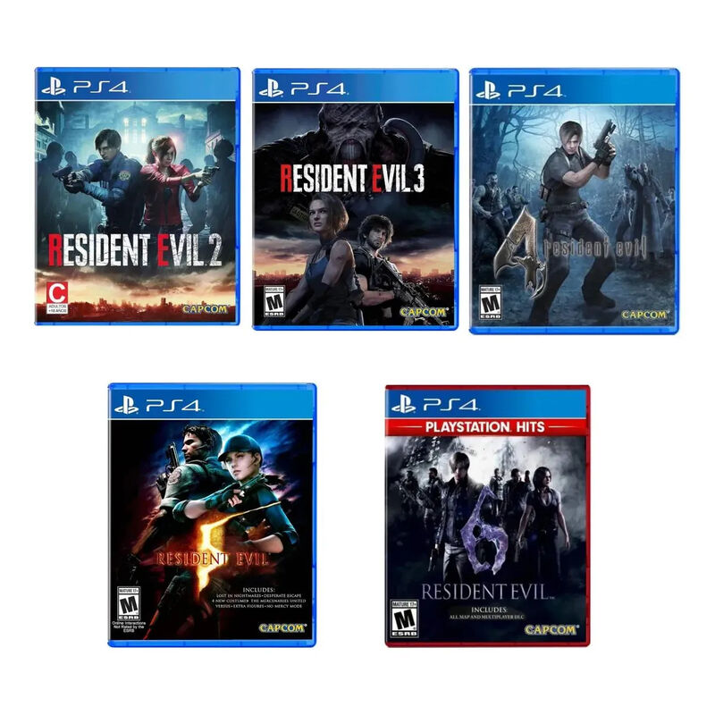Juegos Ps4 Resident Evil Collection | Re2, Re3,... image number null