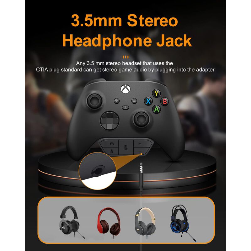 Adaptador Auriculares Olclss 3.5mm Xbox One Neg... image number null
