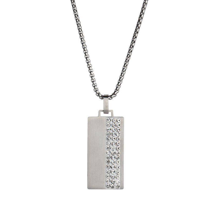Cadena Hombre Dije, Collar Joyería Acero Inoxid... image number null