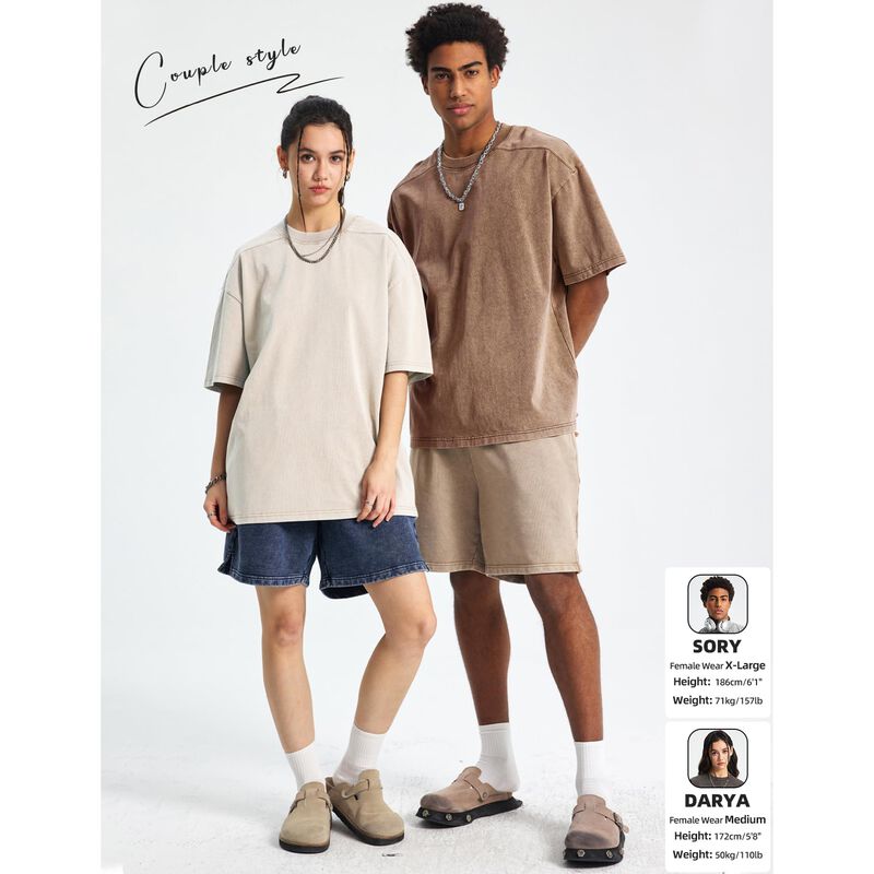 Camisetas Oversized Arssm de Algod&oacute;n con Lavado... image number null