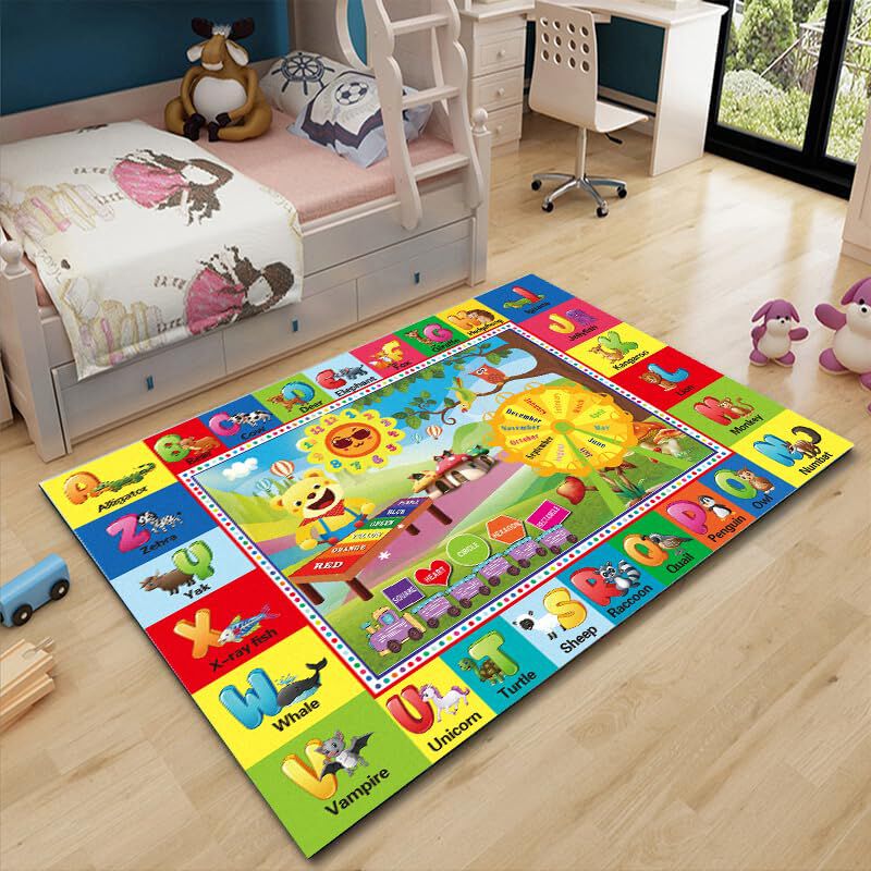 Alfombrilla De Juego Abc Rug Yongjoy Abc Para S... image number null