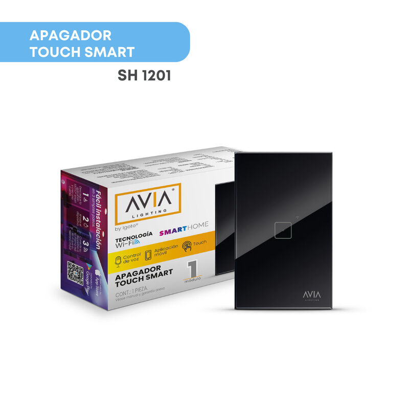 Pack 2 piezas Apagador De Pared Touch De Tres M... image number null