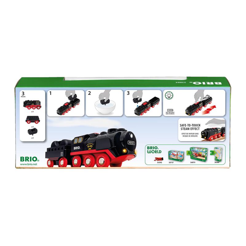 Tren De Vapor A Bater&iacute;a Brio World 33884 Kids 3... image number null