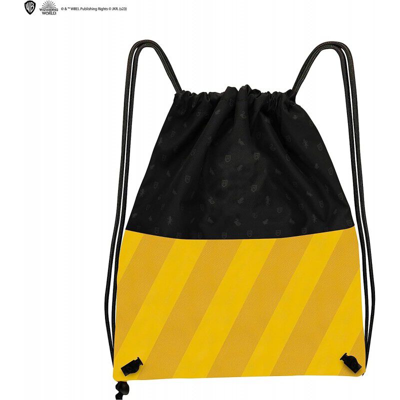 Mochila Saco Hufflepuff Harry Potter image number null