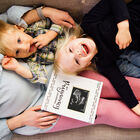 Diario Del Embarazo Negro /Blanco/Oro