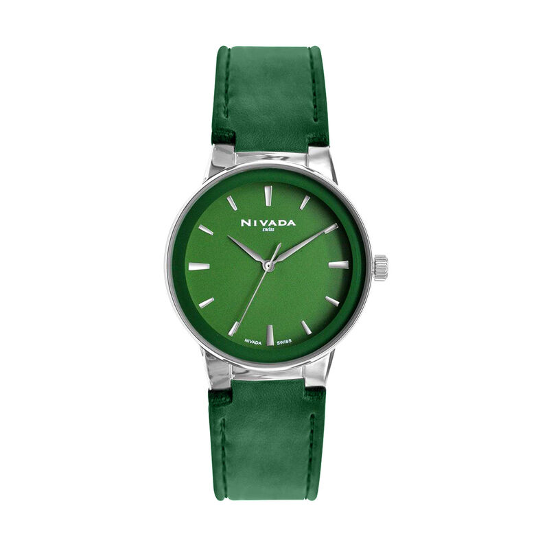 Reloj Nivada Corporate Dama Ac/Piel Carat Verde... image number null