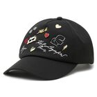 Gorra De B&eacute;isbol Karl Lagerfeld Paris Charms Para Mujer, Color Negro
