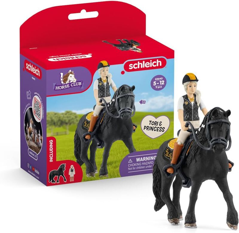 Set De Juego Schleich Horse Club Tori & Princes... image number null