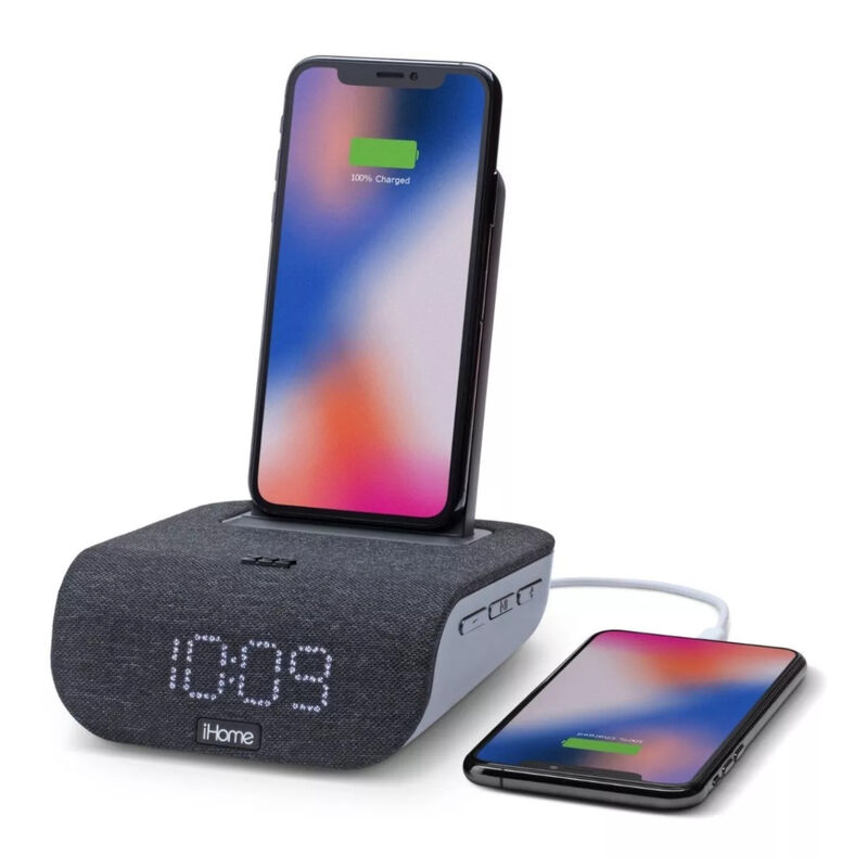 Despertador Bocina Bluetooth Carga Inalámbrica ... image number null