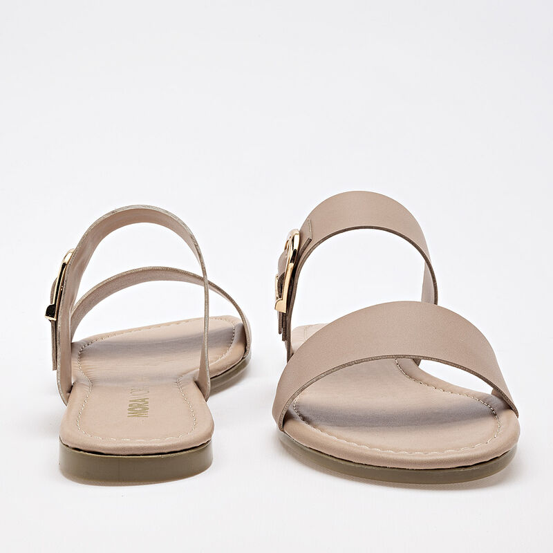 Moramora Sandalia para mujer beige image number null