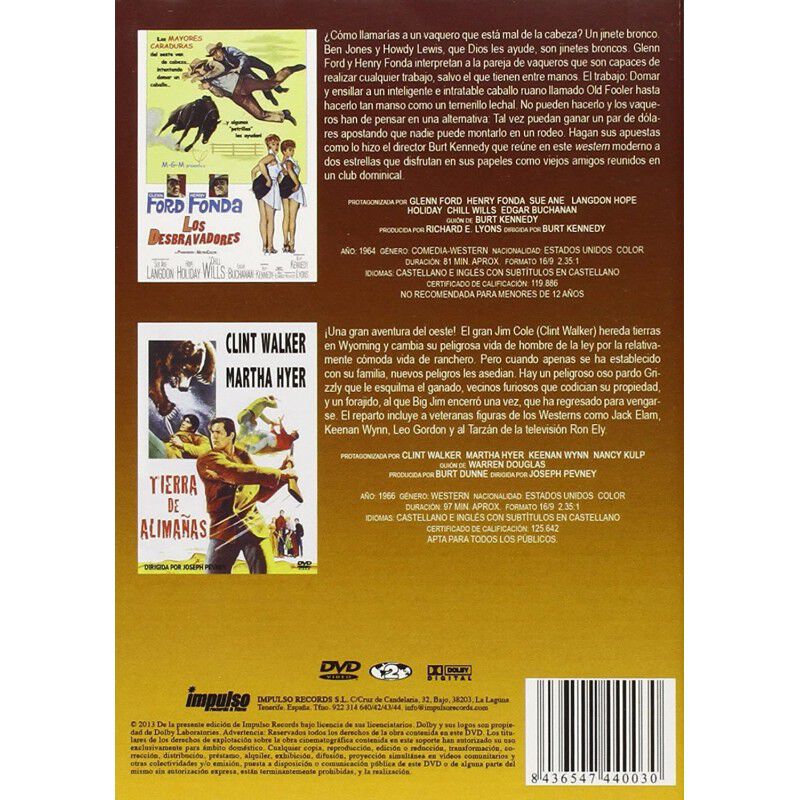 Los Desbravadores / Tierra De Alima&ntilde;as  [dvd] image number null