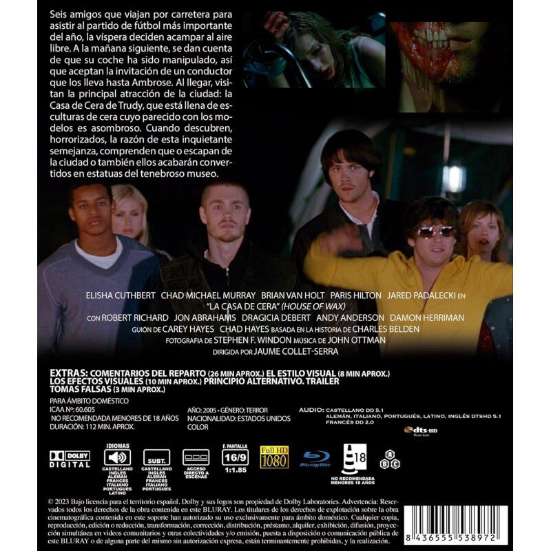 La Casa De Cera [blu-ray] (2005) image number null