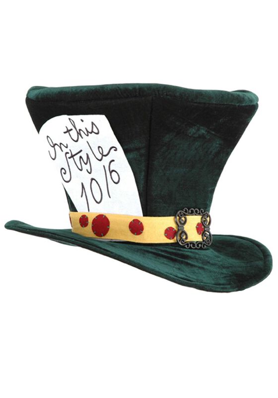 Sombrero De Disfraz Elope Sombrerero Loco De Te... image number null