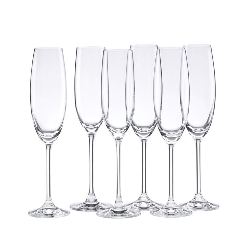 Juego de 6 Copas de Champ&aacute;n Lenox Tuscany Class... image number null