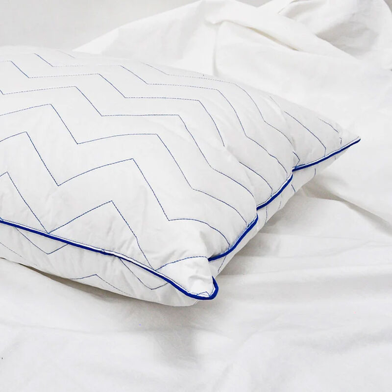 Almohada Spring Air Zigzag F3 Blanco Estandar image number null