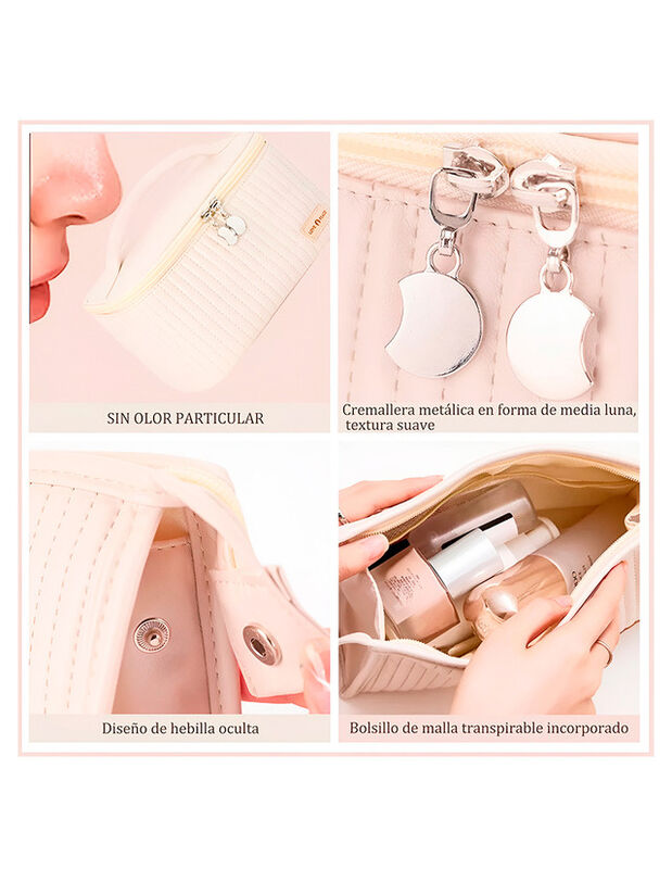 Cosmetiquera Pink Brule image number null