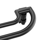 Barra De Cortina Doble Enjoybasics 71‑122 cm Negra De Liberaci&oacute;n R&aacute;pida