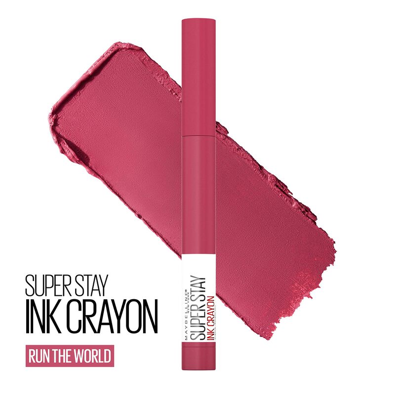 L&aacute;piz Labial Maybelline Super Stay Ink Crayon R... image number null
