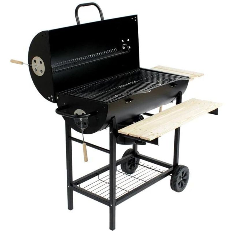 Asador para Carbón con Llantas Bluelander image number null