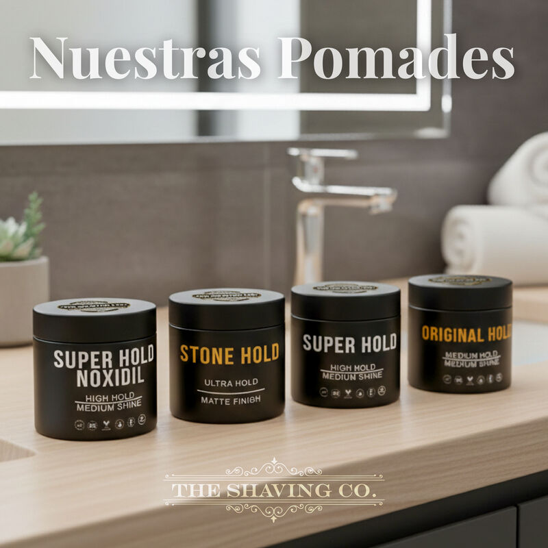 Kit X3 Pomada Cabello The Shaving Co Super Hold... image number null