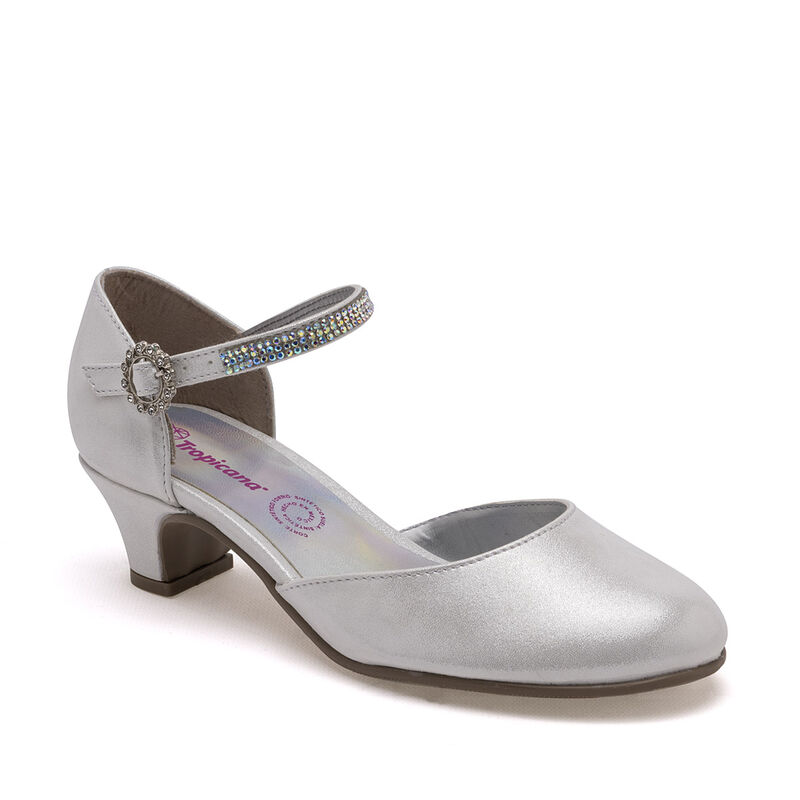 Tropicana Zapato de graduaci&oacute;n para ni&ntilde;a plata image number null