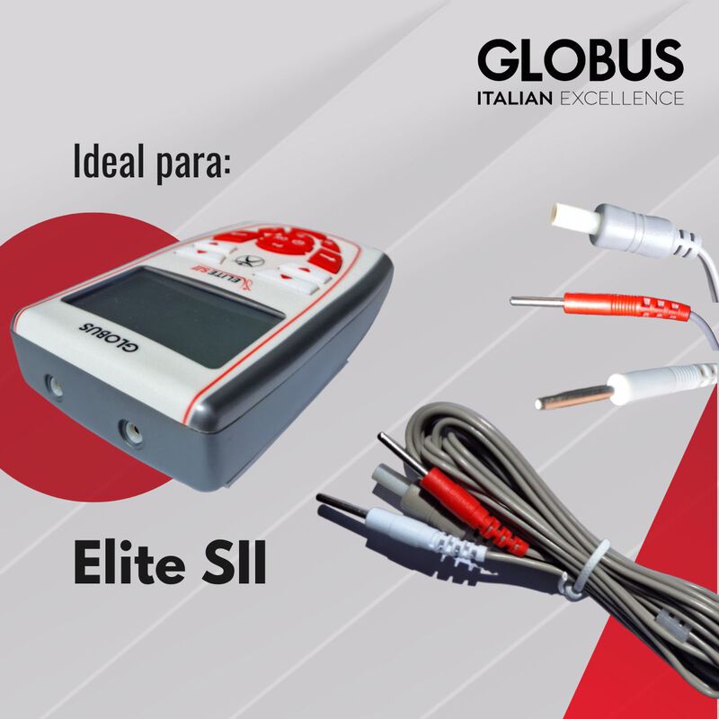 Kit Cables Para Electroestimulador Globus Elite... image number null