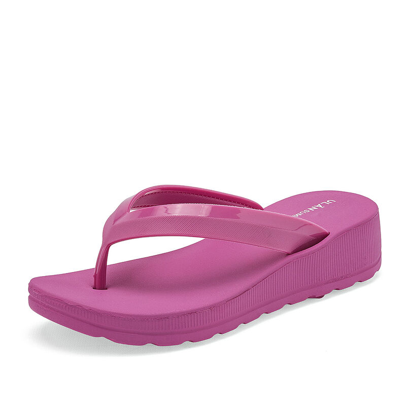 Top Moda sandalia impermeable para mujer fucsia... image number null
