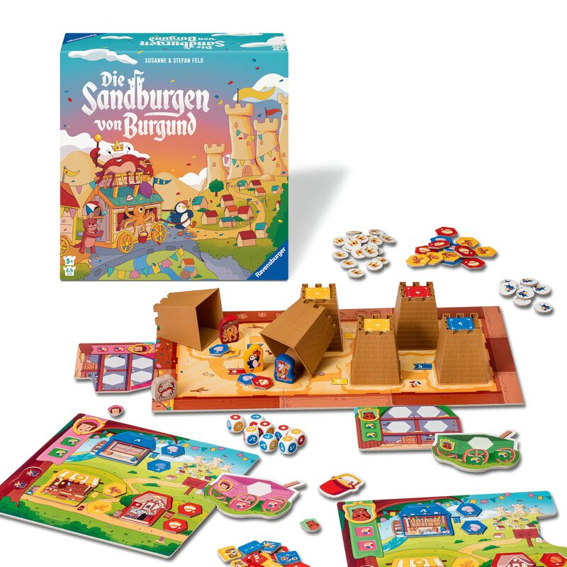 Juego De Mesa Ravensburger Sandcastles Of Burgu... image number null