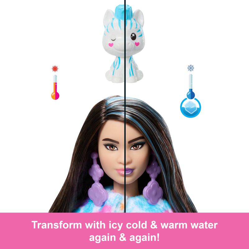 Mu&ntilde;eca Barbie Cutie Reveal Color Dream Rainbow ... image number null