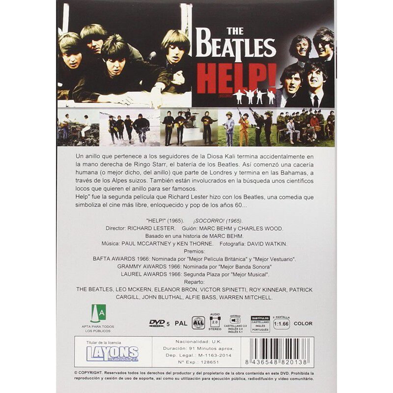 Help! [dvd] (1965) image number null