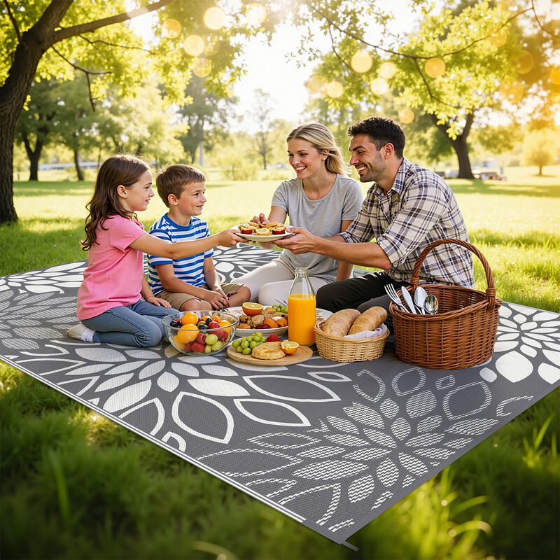 Alfombra Hebe Impermeable 183 cm &times; 274 cm Flora... image number null