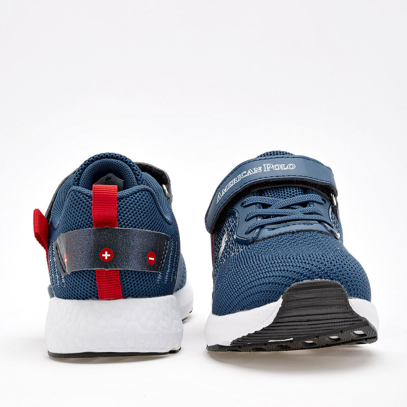 American Polo Tenis urbano para niño marino roj... image number null