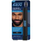 Color Para Barba Y Cejas Solo Para Hombres, Negro De 1 D&iacute;a, 30 Aplicaciones