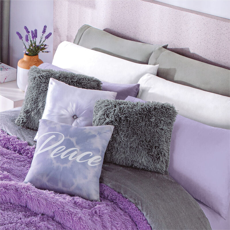 COBERTOR SHAGGY PACHICALIENTITO VIOLETA MAT/IND image number null