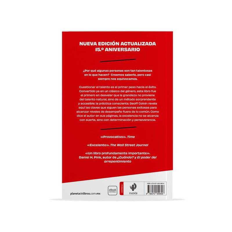 El talento est&aacute; sobrevalorado image number null